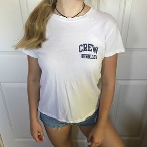 brandy melville crew top